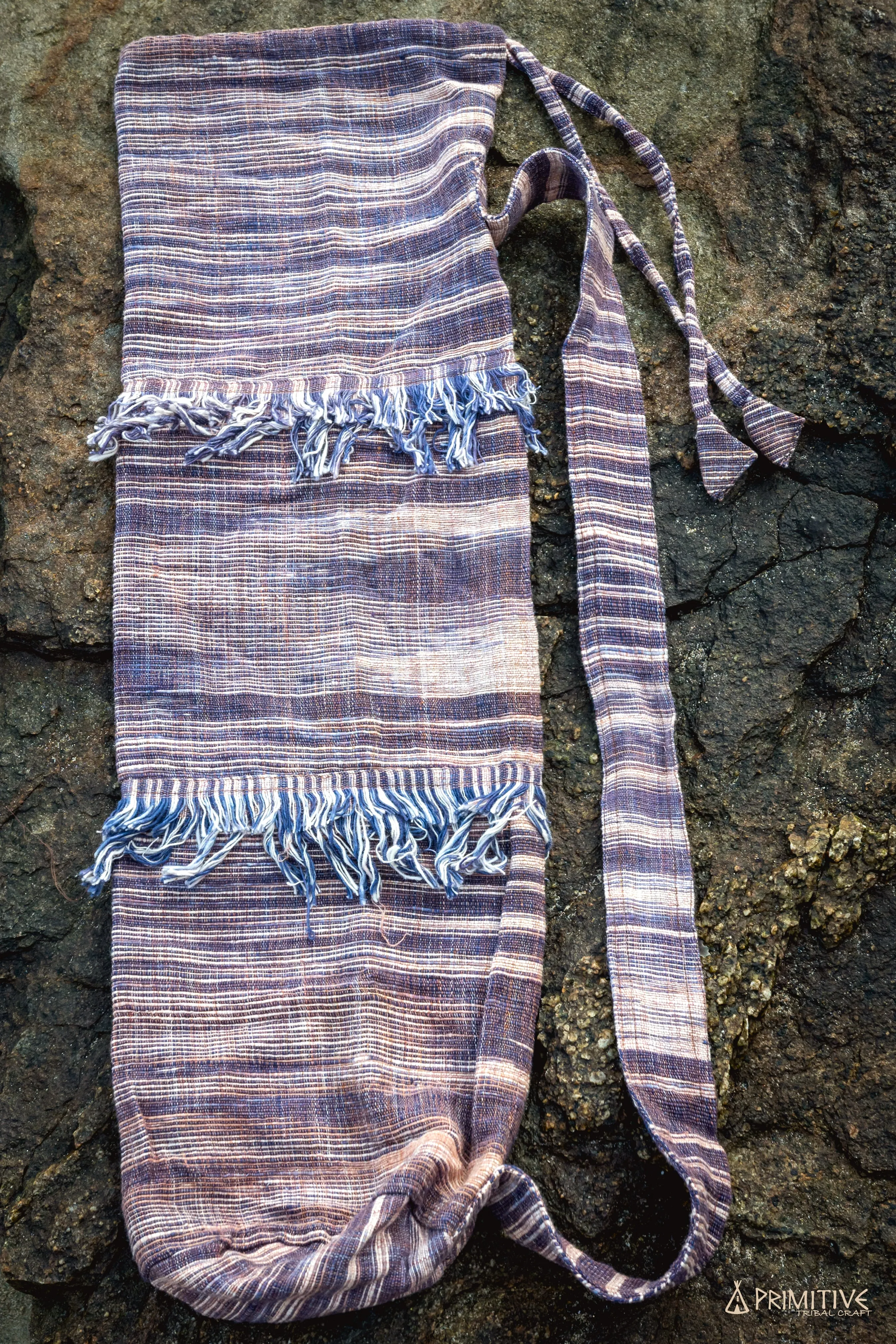 Yoga Mat Bag ॐ Handwoven Khadi Cotton
